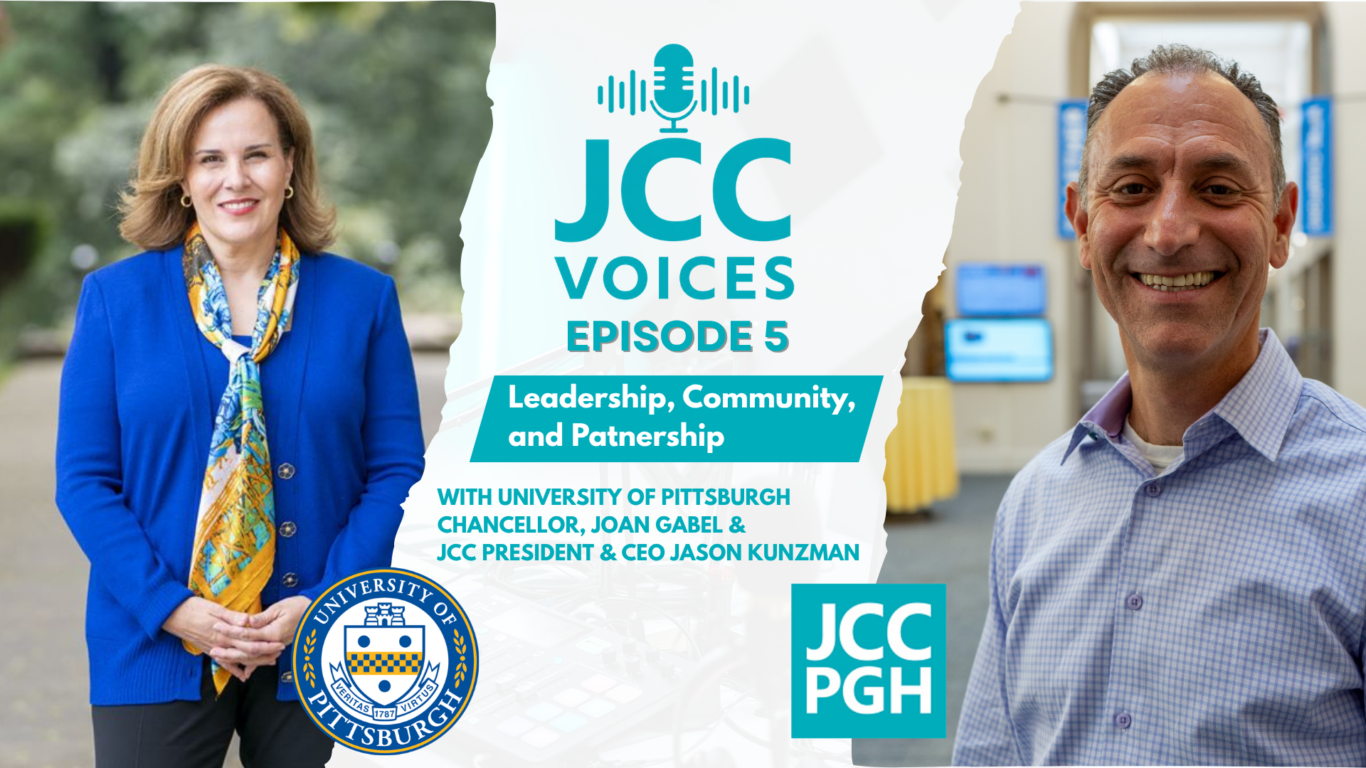 JCC Voices Ep. 05 | Leadership, Community & Partnership | Chancellor Joan Gabel & CEO Jason Kunzman