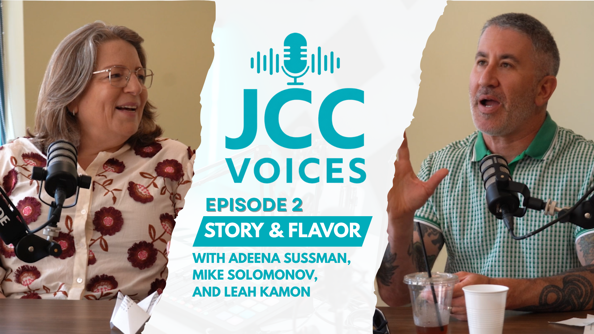 JCC Voices Ep. 02 | Story & Flavor: Adeena Sussman, Mike Solomonov, and Leah Kamon