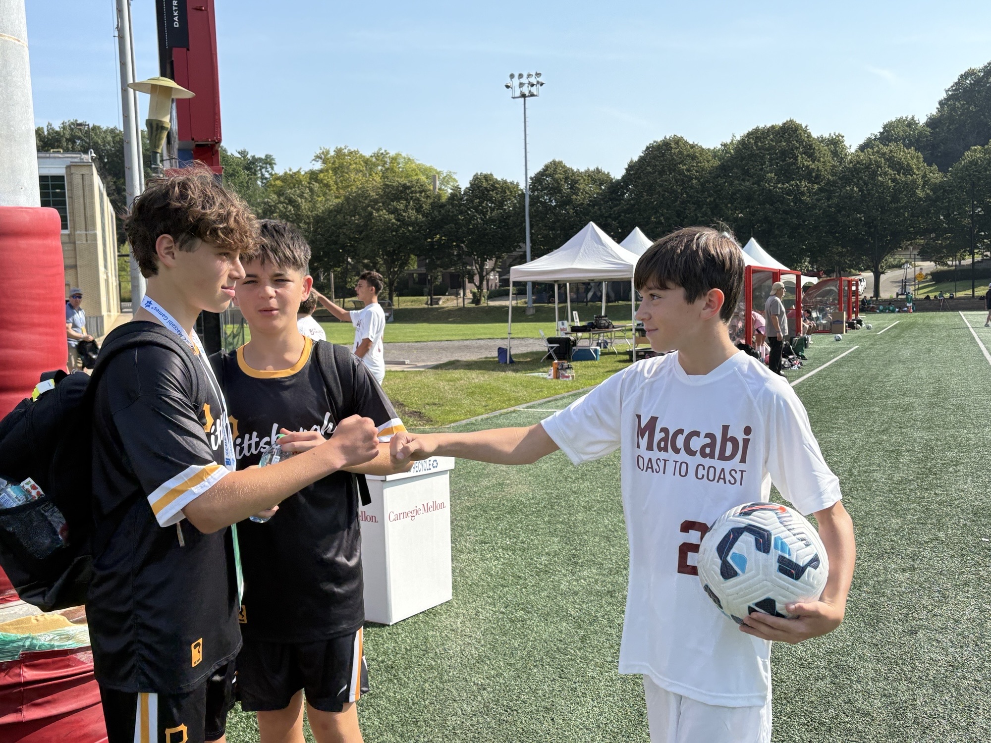 Maccabi pgh team soccer day 1